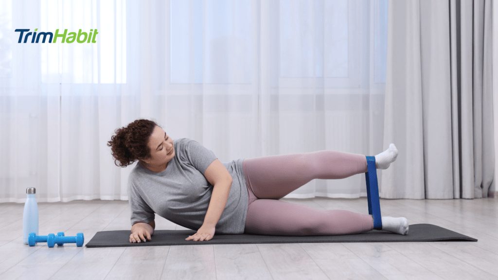 Using Resistance Bands To Stay Active At Home During Semaglutide Treatment